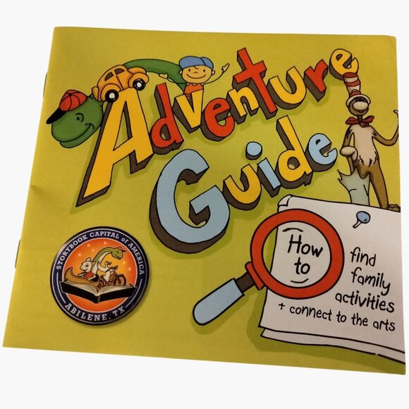 Adventure Guide Booklet Abilene TX Storybook Capital Of America Family Activity - Picture 1 of 7